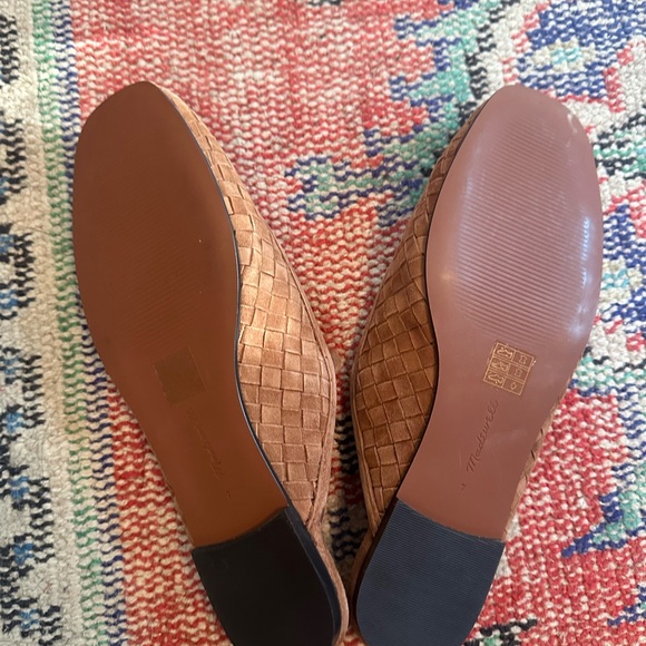 Madewell Brown Woven Mules - Picture 4 of 4